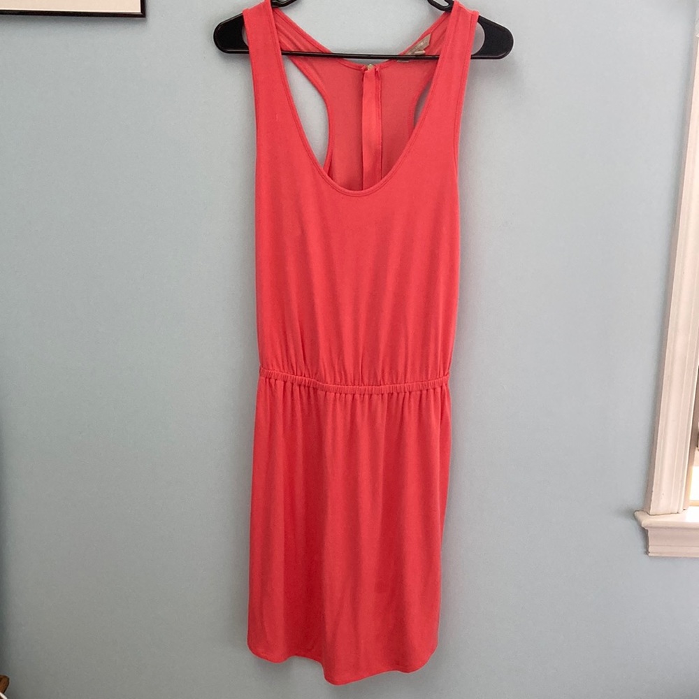 Banana Republic Coral cotton dress